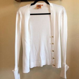 Tory Burch Button Up Sweater